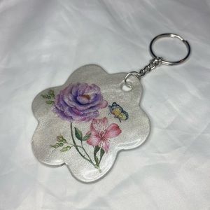 Polymer clay keychain